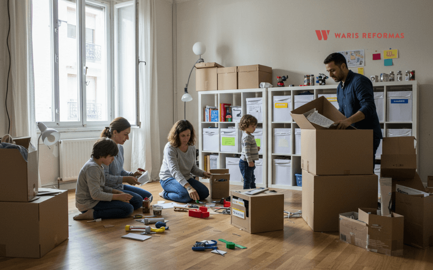 Vivir durante una reforma guia de supervivencia para familias