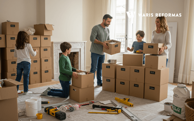 como convivir con una reforma guia de supervivencia para familias