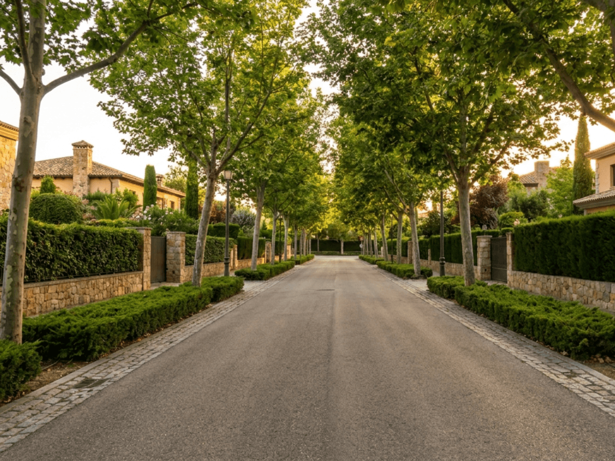 urbanizacion privada en pozuelo de alarcon